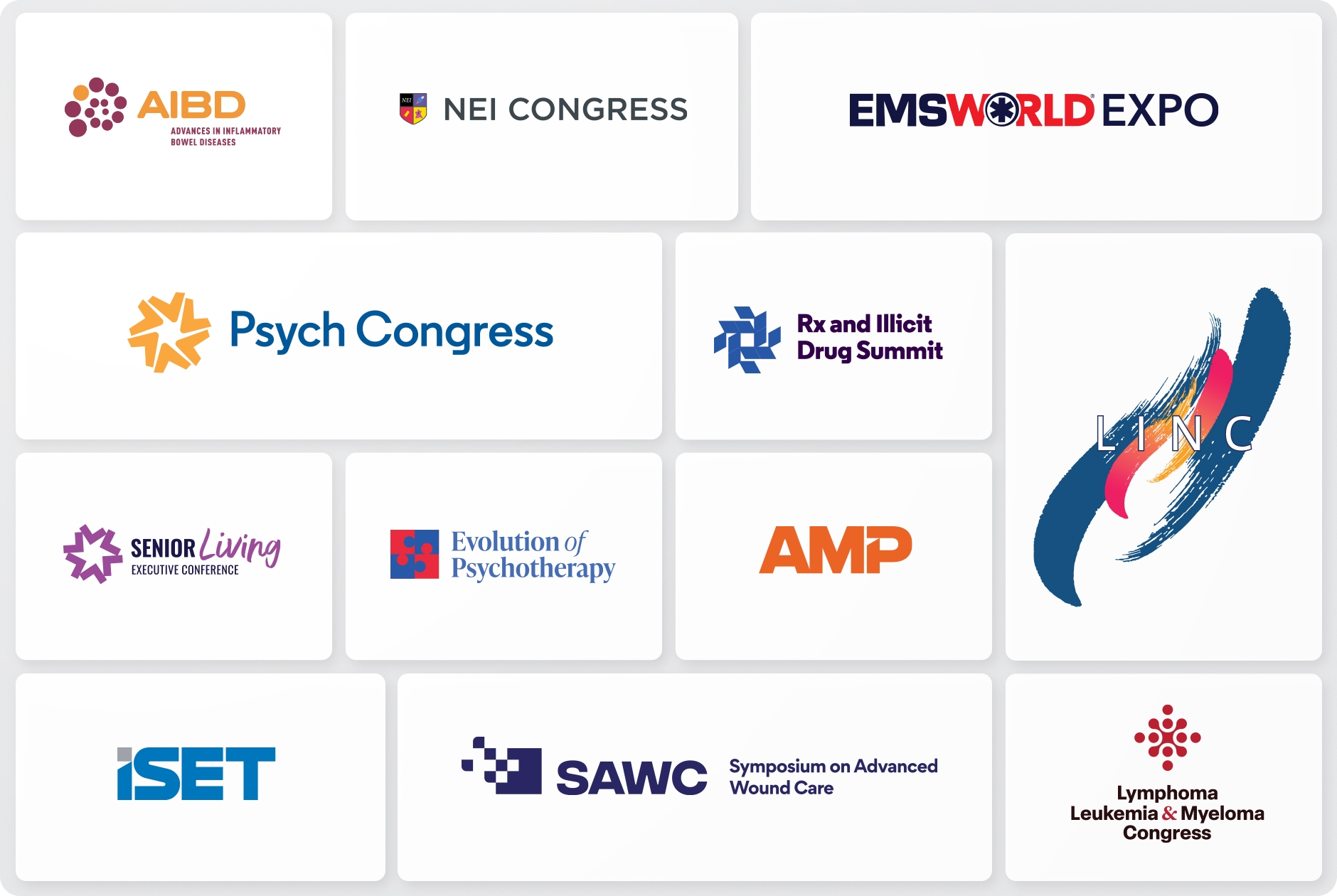 logo collage showing multiple brands